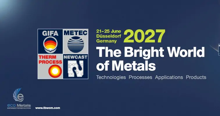 2027杜塞尔多夫国际冶金铸造展 GIFA/METEC/THERMPROCESS/NEWCAST